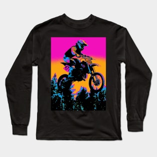 Born to Ride - Motocross Rider Long Sleeve T-Shirt